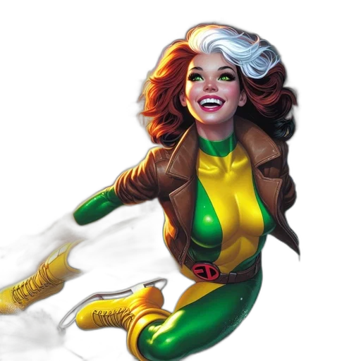 comic book art, concept art, fantasy art, woman transparent PNG cut-out