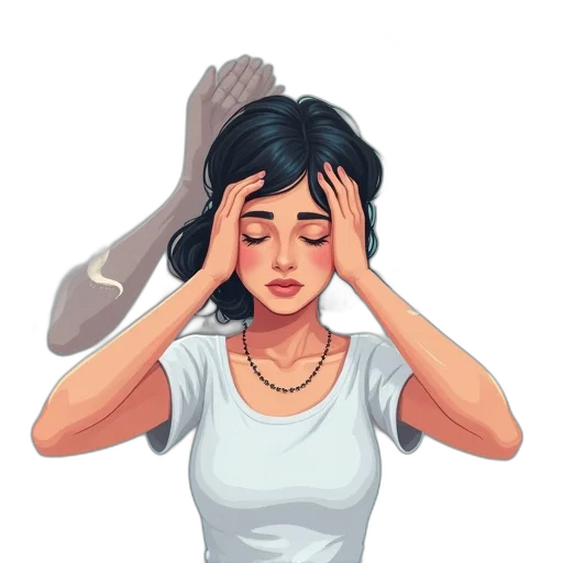 face, mask, jacket, jewelry transparent PNG cut-out