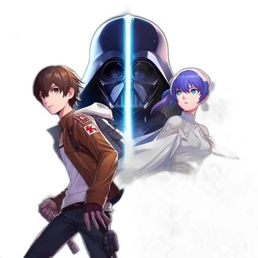 weapon, staff, anime, concept art transparent PNG cut-out