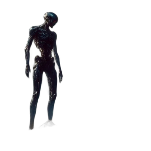 robot, creature, animal, staff transparent PNG cut-out
