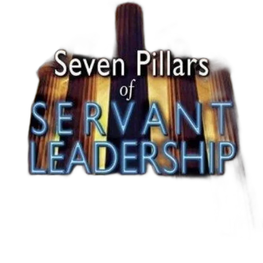 seven, pillars, servant, leadership transparent PNG cut-out