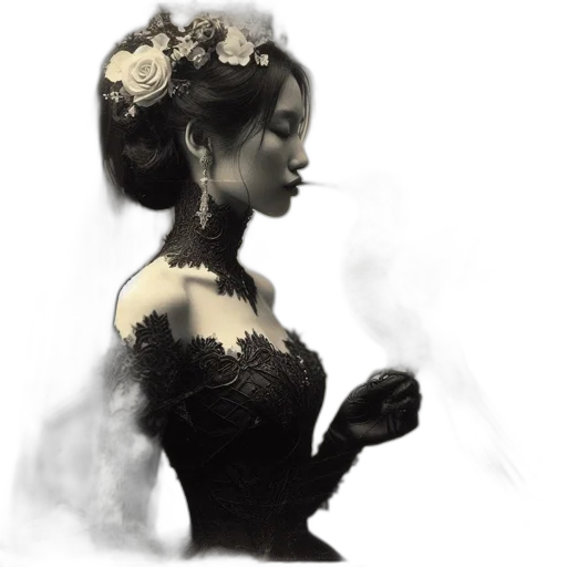 dress, crown, jewelry, mask transparent PNG cut-out