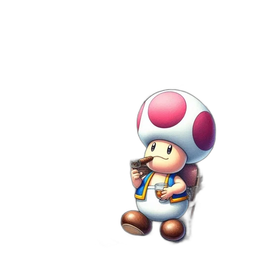 hat, robot, staff, weapon transparent PNG cut-out