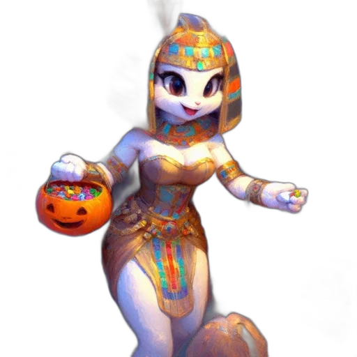 mask, robot, staff, creature transparent PNG cut-out