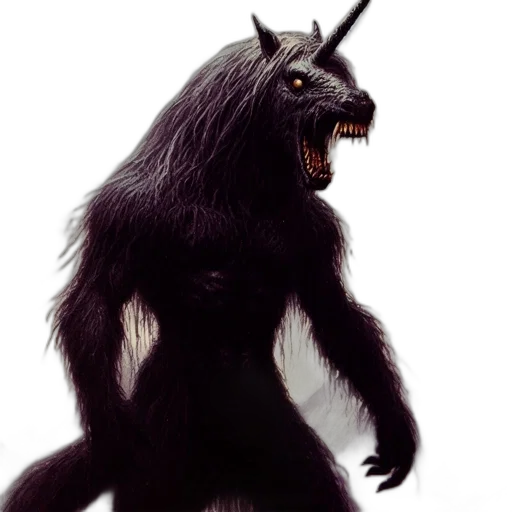 creature, animal, dragon, staff transparent PNG cut-out