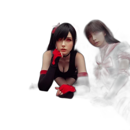 concept art, photorealistic, fantasy art, pixel art transparent PNG cut-out