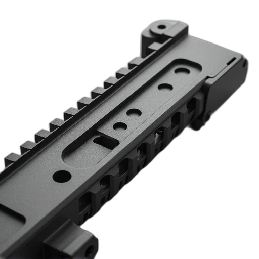 weapon, aluminum, rail, pistol transparent PNG cut-out