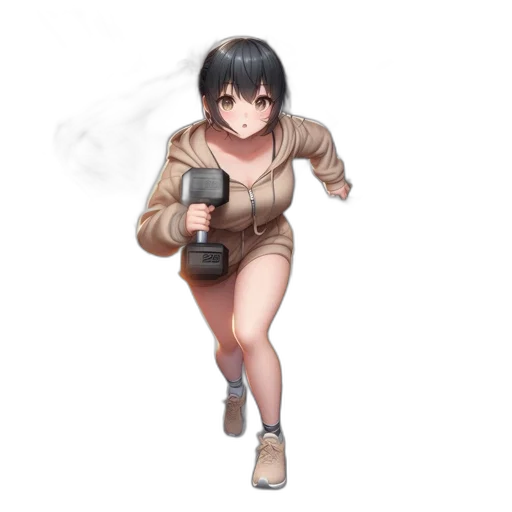 weapon, staff, jacket, dress transparent PNG cut-out