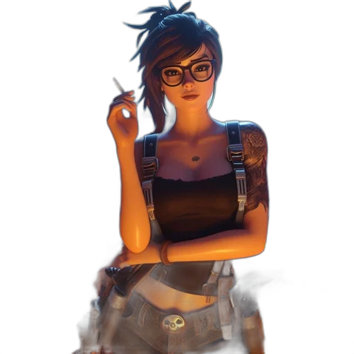 staff, weapon, dress, robot transparent PNG cut-out