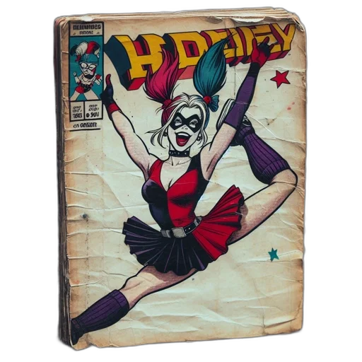 comic book art, comic, book, cover transparent PNG cut-out