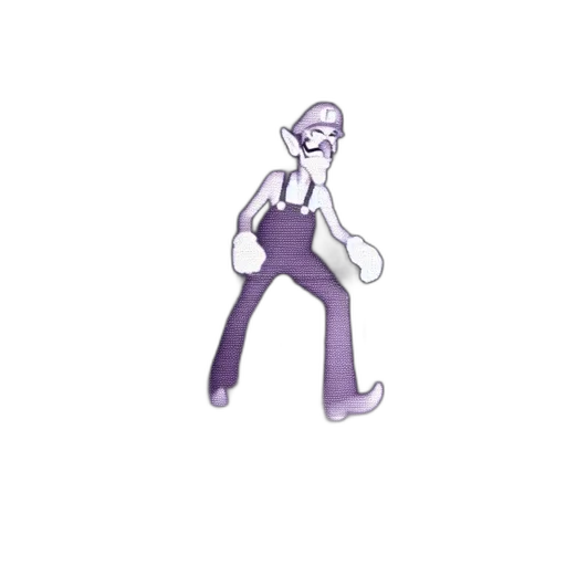 staff, robot, creature, hair transparent PNG cut-out