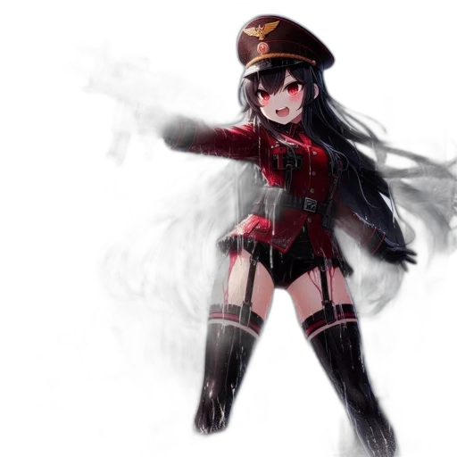 staff, weapon, hat, robot transparent PNG cut-out