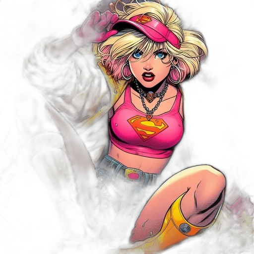 comic book art, concept art, fantasy art, cartoon transparent PNG cut-out