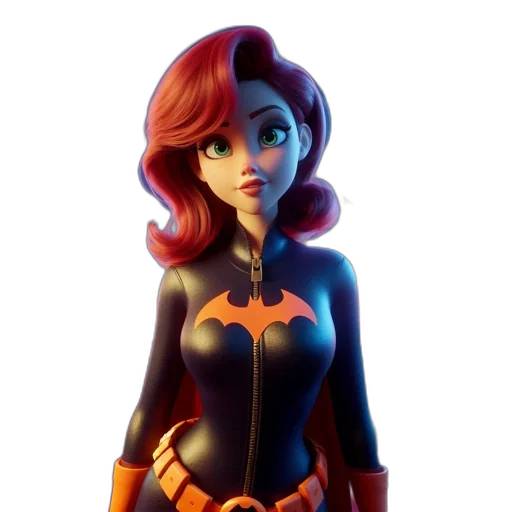 3d render, concept art, comic book art, cartoon transparent PNG cut-out