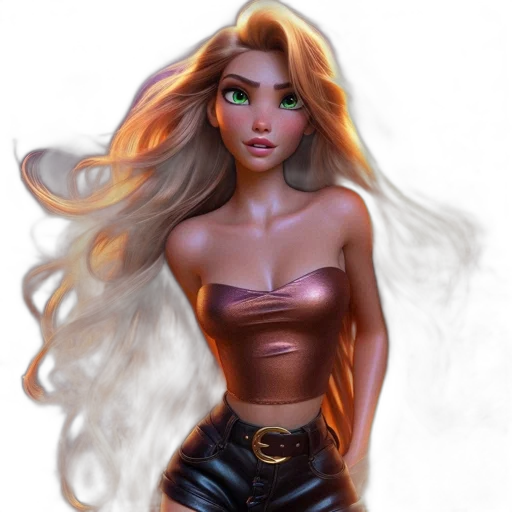 hair, dress, fantasy art, concept art transparent PNG cut-out