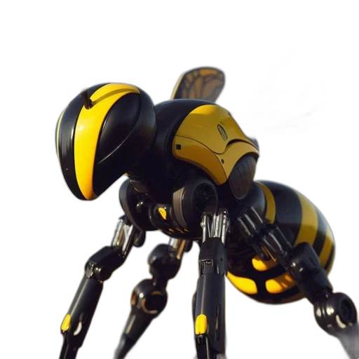 robot, animal, creature, 3d render transparent PNG cut-out