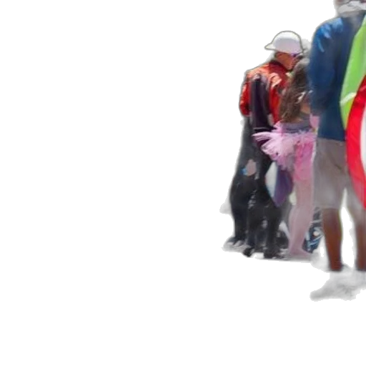 umbrella, jacket, mask, shoes transparent PNG cut-out