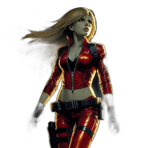 jacket, concept art, comic book art, 3d render transparent PNG cut-out