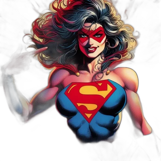comic book art, concept art, photorealistic, cartoon transparent PNG cut-out