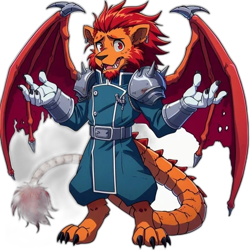 dragon, staff, concept art, fantasy art transparent PNG cut-out