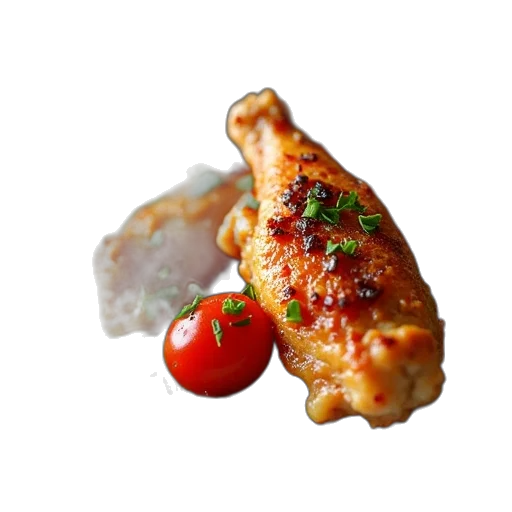 food, animal, 3d render, photorealistic transparent PNG cut-out
