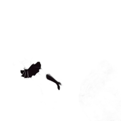 shoes, umbrella, hair, weapon transparent PNG cut-out