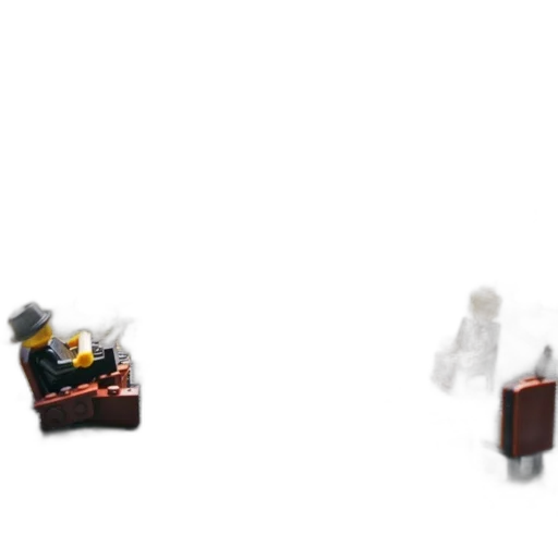 furniture, robot, hat, staff transparent PNG cut-out