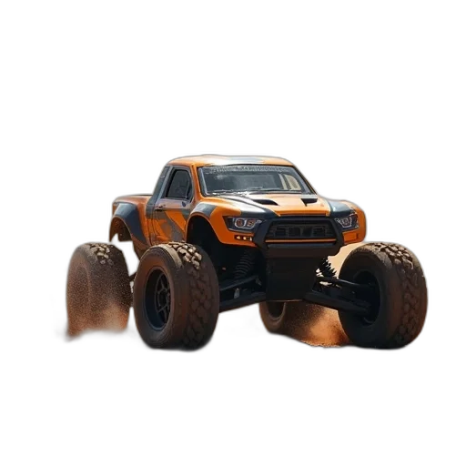 car, robot, weapon, 3d render transparent PNG cut-out