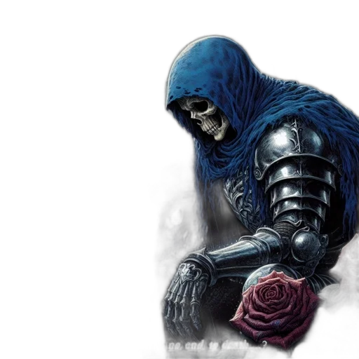 flower, comic book art, concept art, fantasy art transparent PNG cut-out