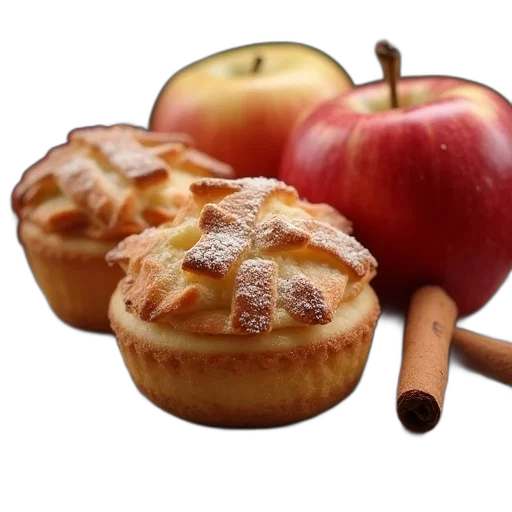 food, crown, 3d render, photorealistic transparent PNG cut-out