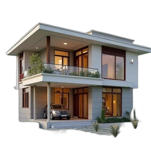 building, furniture, 3d render, photorealistic transparent PNG cut-out
