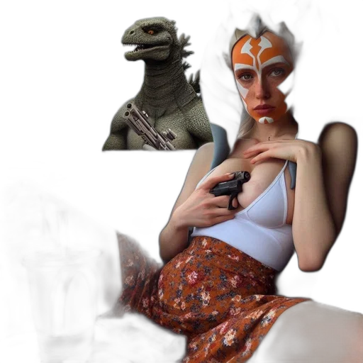 creature, dragon, mask, animal transparent PNG cut-out