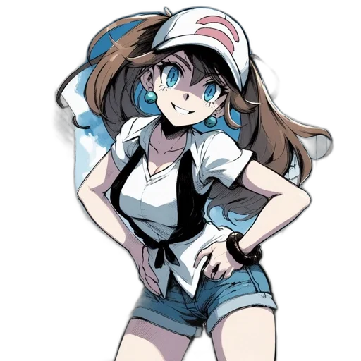 hat, dress, staff, robot transparent PNG cut-out