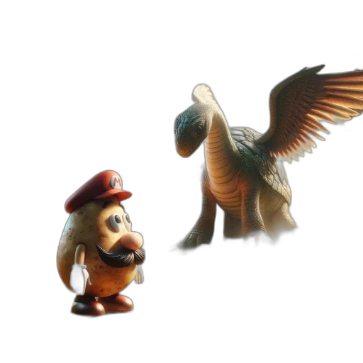 animal, creature, staff, concept art transparent PNG cut-out