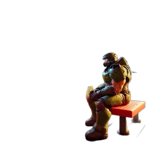 furniture, robot, weapon, staff transparent PNG cut-out