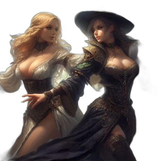 dress, fantasy art, concept art, photorealistic transparent PNG cut-out