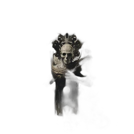 mask, weapon, creature, robot transparent PNG cut-out