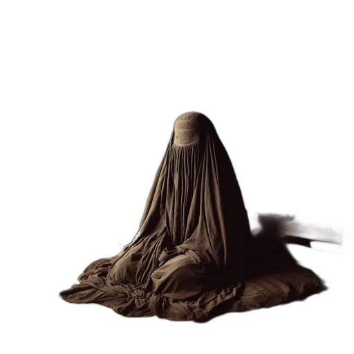 dress, mask, creature, jacket transparent PNG cut-out