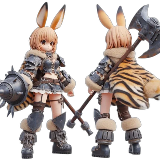 concept art, 3d render, fantasy art, fierce transparent PNG cut-out