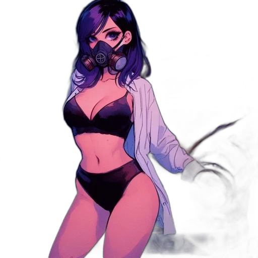 mask, staff, concept art, comic book art transparent PNG cut-out