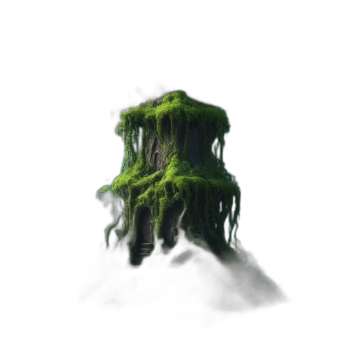 hair, creature, tree, crown transparent PNG cut-out