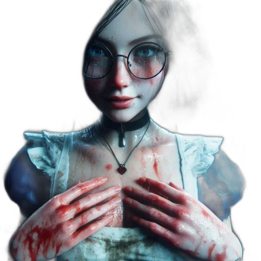dress, mask, face, staff transparent PNG cut-out