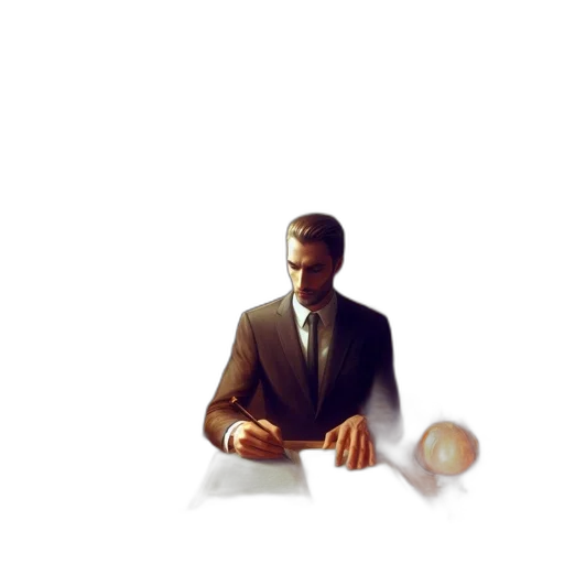 staff, robot, umbrella, face transparent PNG cut-out