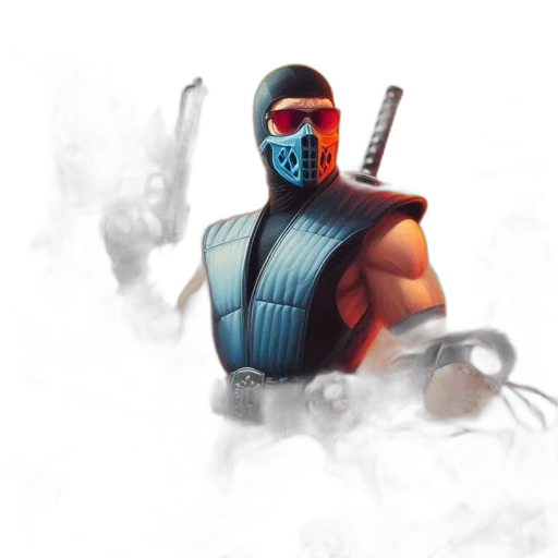 mask, weapon, robot, concept art transparent PNG cut-out