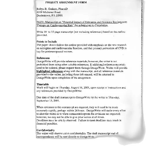 project, assignment, form, manuscript transparent PNG cut-out