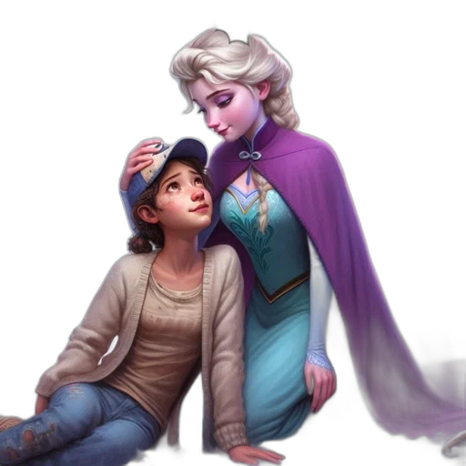 concept art, fantasy art, photorealistic, comic book art transparent PNG cut-out