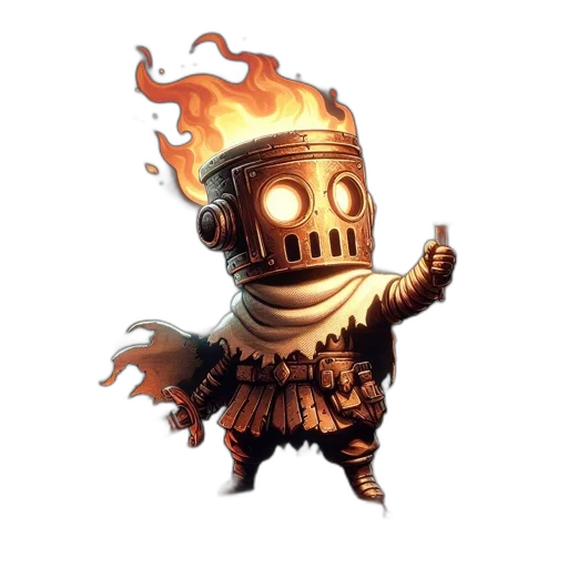 mask, robot, staff, concept art transparent PNG cut-out