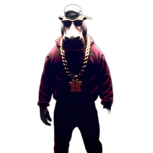 animal, creature, staff, jacket transparent PNG cut-out