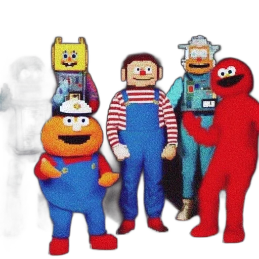 staff, robot, mask, furniture transparent PNG cut-out