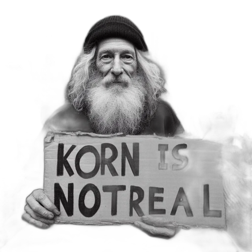 photorealistic, elderly, man, korn transparent PNG cut-out